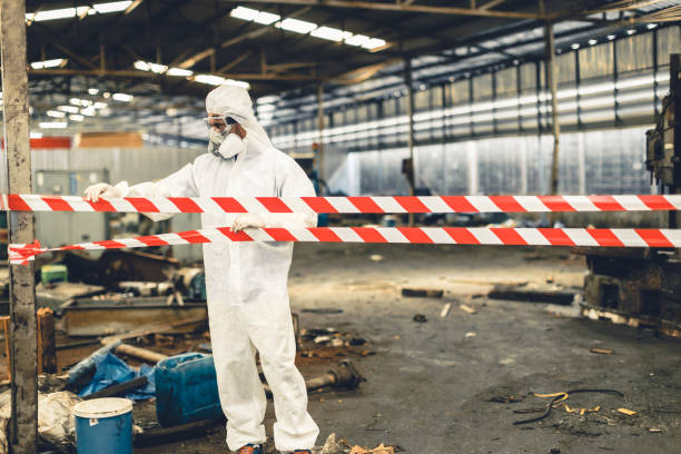 Professional Biohazard technician working in San Mateo, CA